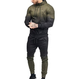 Men Tracksuit Sport Set