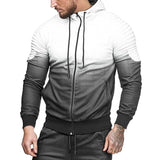 Men Tracksuit Sport Set