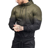 Men Tracksuit Sport Set